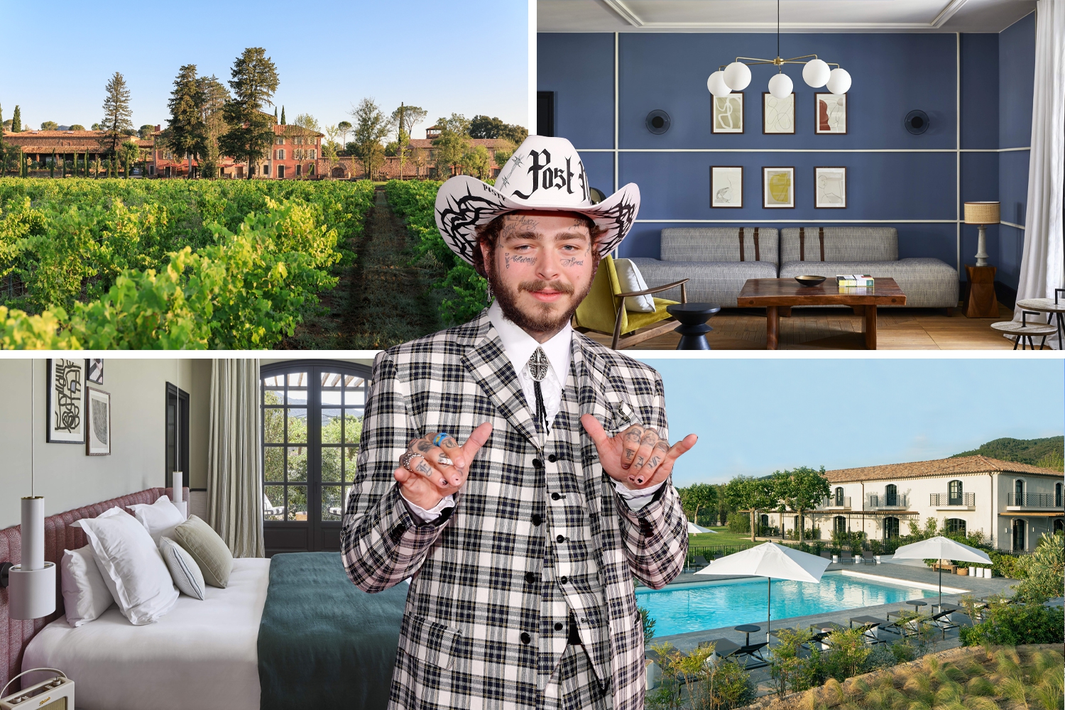 The château that inspired Post Malone's new Provencal rosé wine