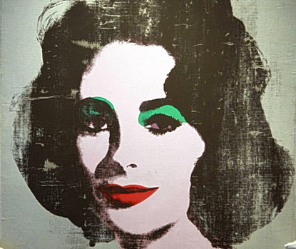 Andy Warhol's Elizabeth Taylor portrait sells for £6.7m