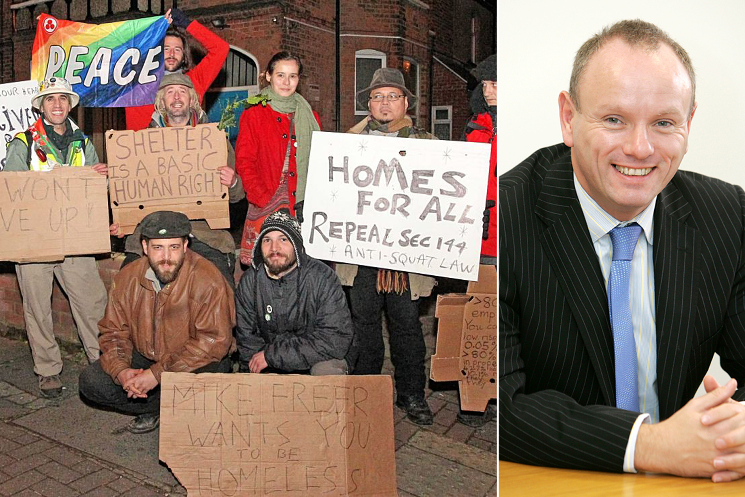 Tory MP Mike Freer calls police ‘daft’ and protesters 
