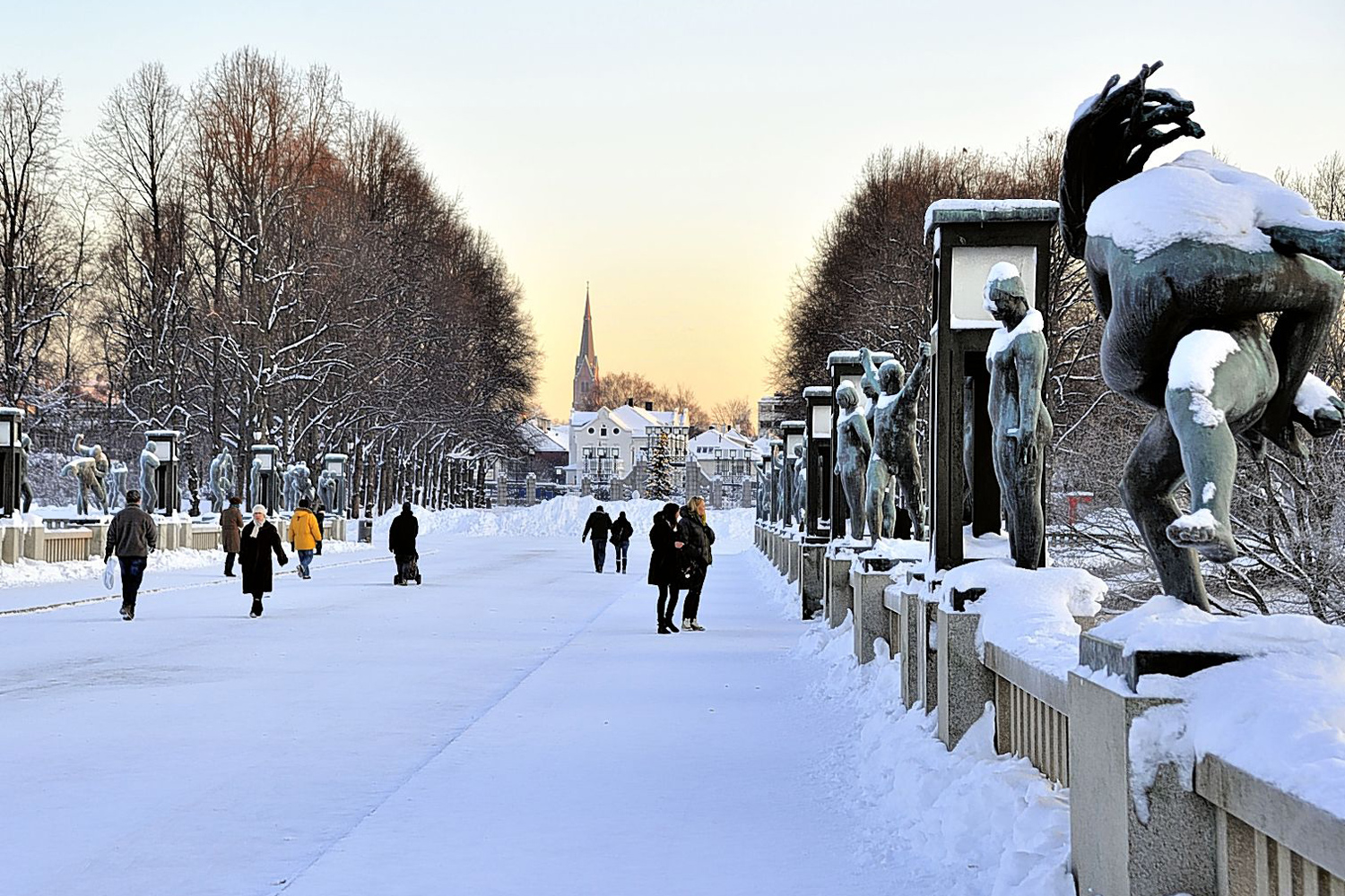 Freeze frame: winter in Oslo