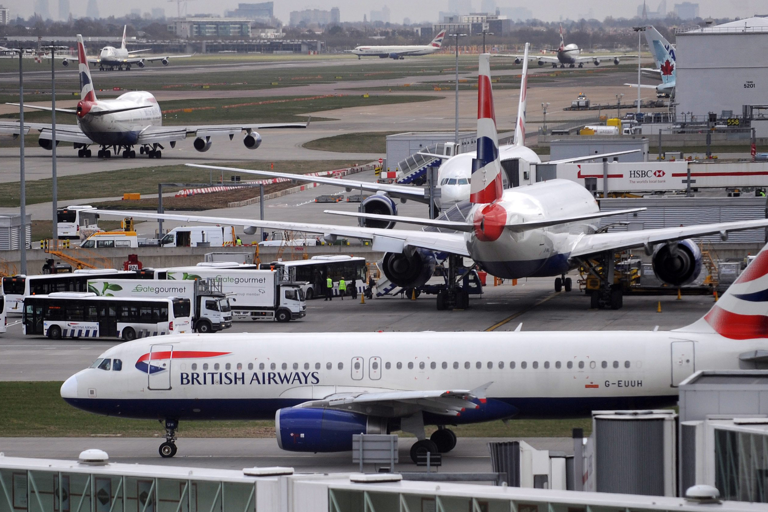 Sky high charges: London airport car parks are 'world's most 