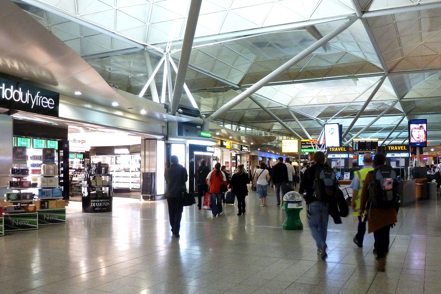 21-year-old man detained at Stansted in terrorism probe