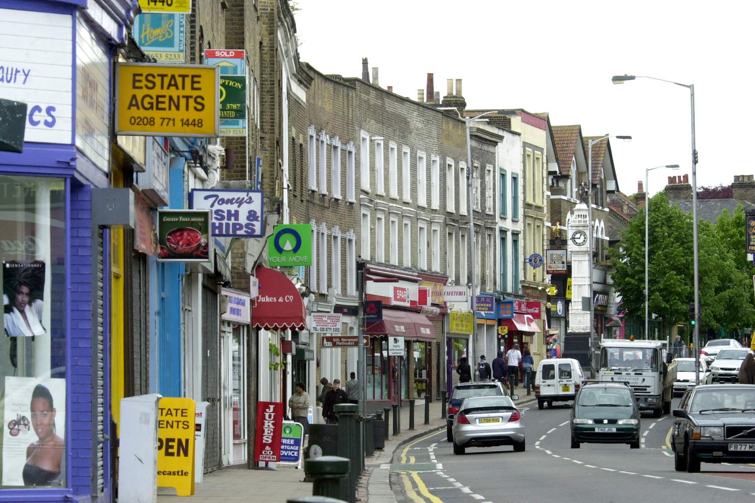 The four remaining London postcodes with average rents below £700 per month