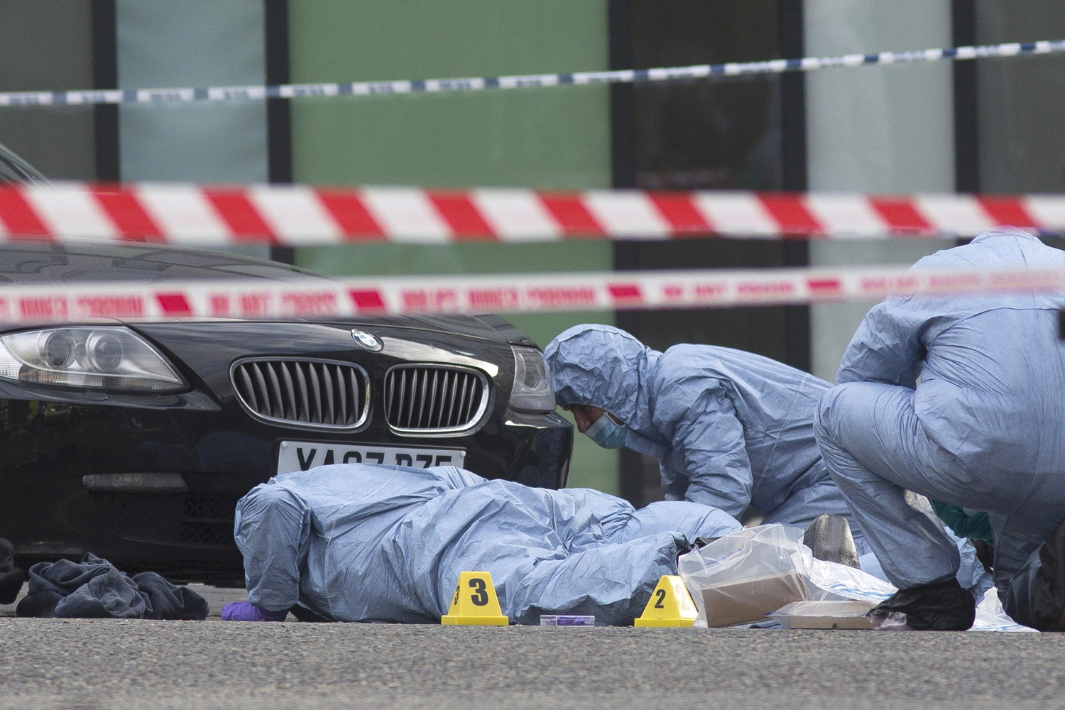 'Family at bedside' of police officer shot in shoulder during raid