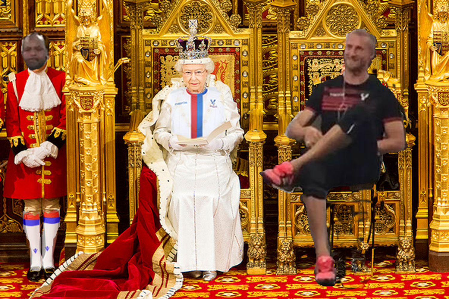 Crystal Palace fans brilliantly photoshop Brede Hangeland snap