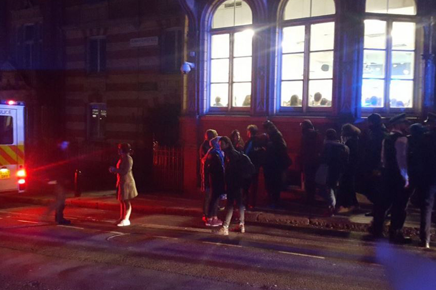 Student Israeli society 'attacked by protesters' at London university