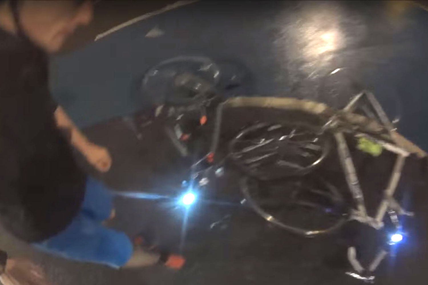 Cyclist admits causing crash on cycle superhighway in east London