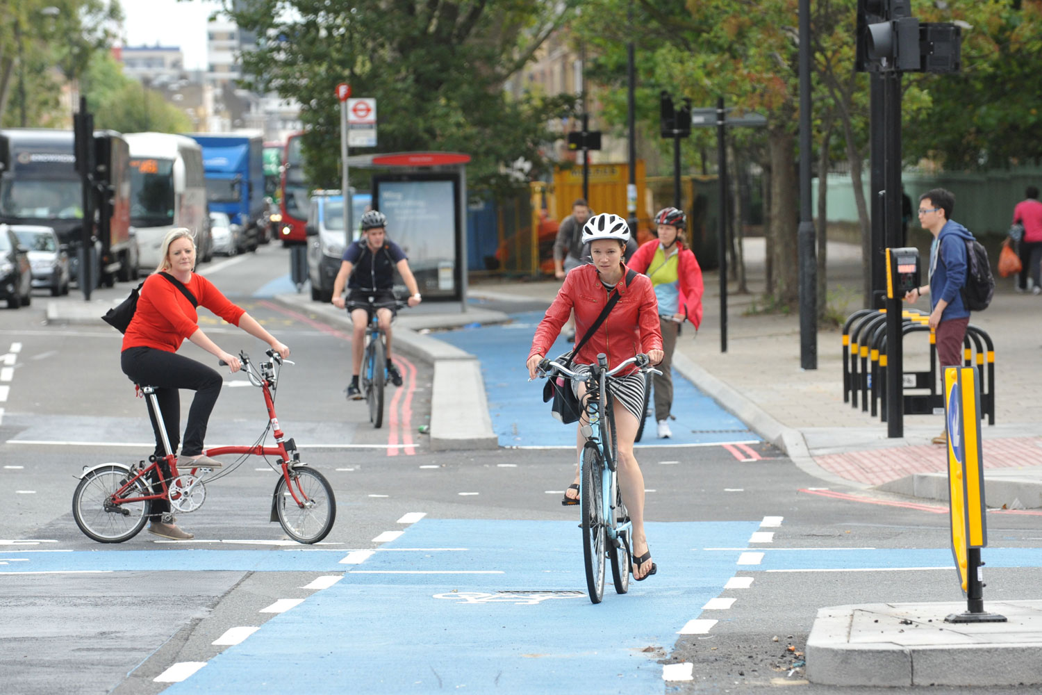 Cycle superhighways 'make roads more dangerous for motorbikes'