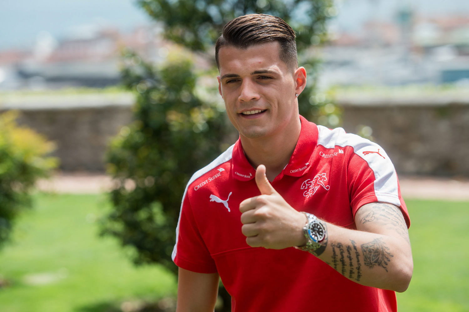 Xhaka can be as good as Andrea Pirlo - Djourou