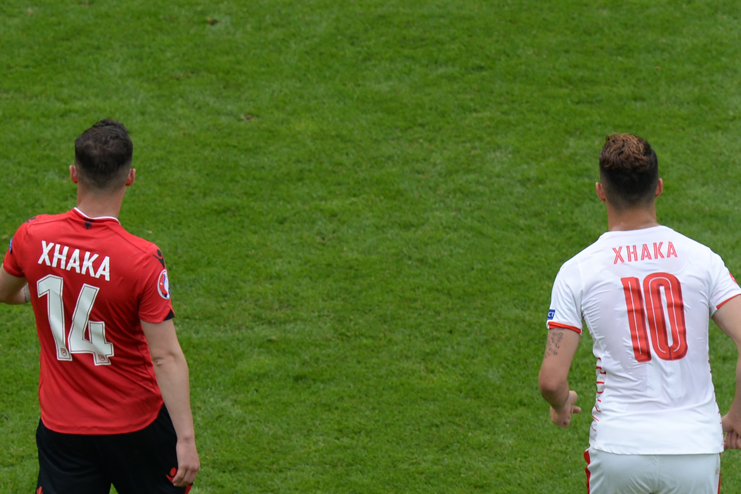 Arsenal's Granit Xhaka makes history after facing brother at Euro 2016