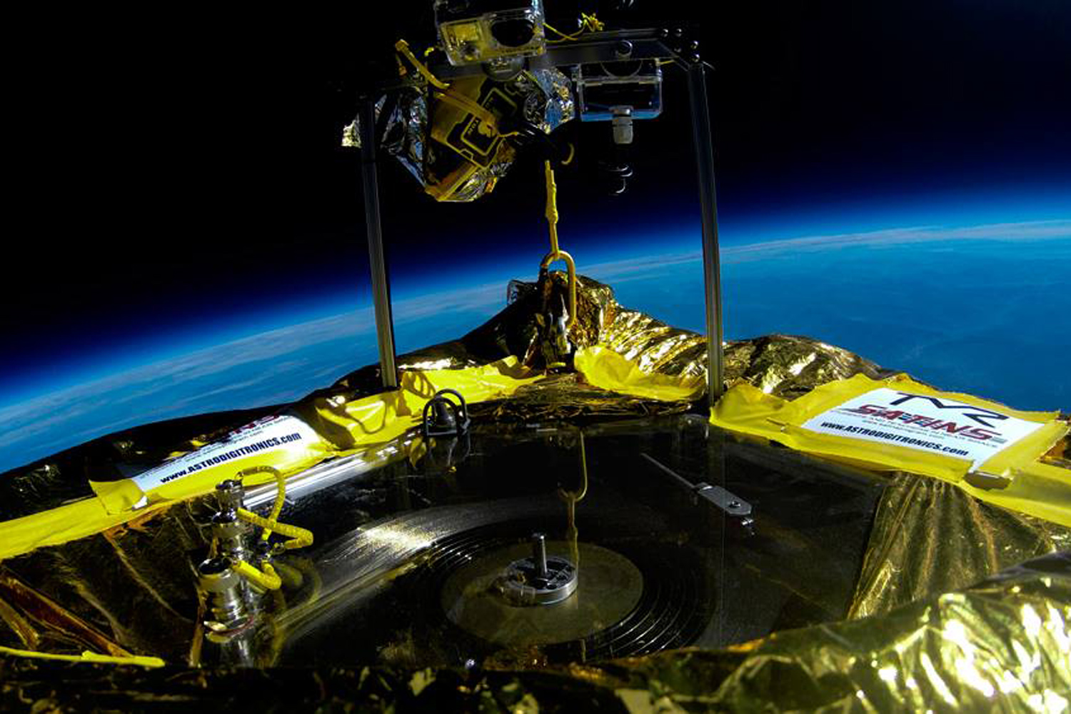 Jack White's record label becomes first to play a vinyl disc in space