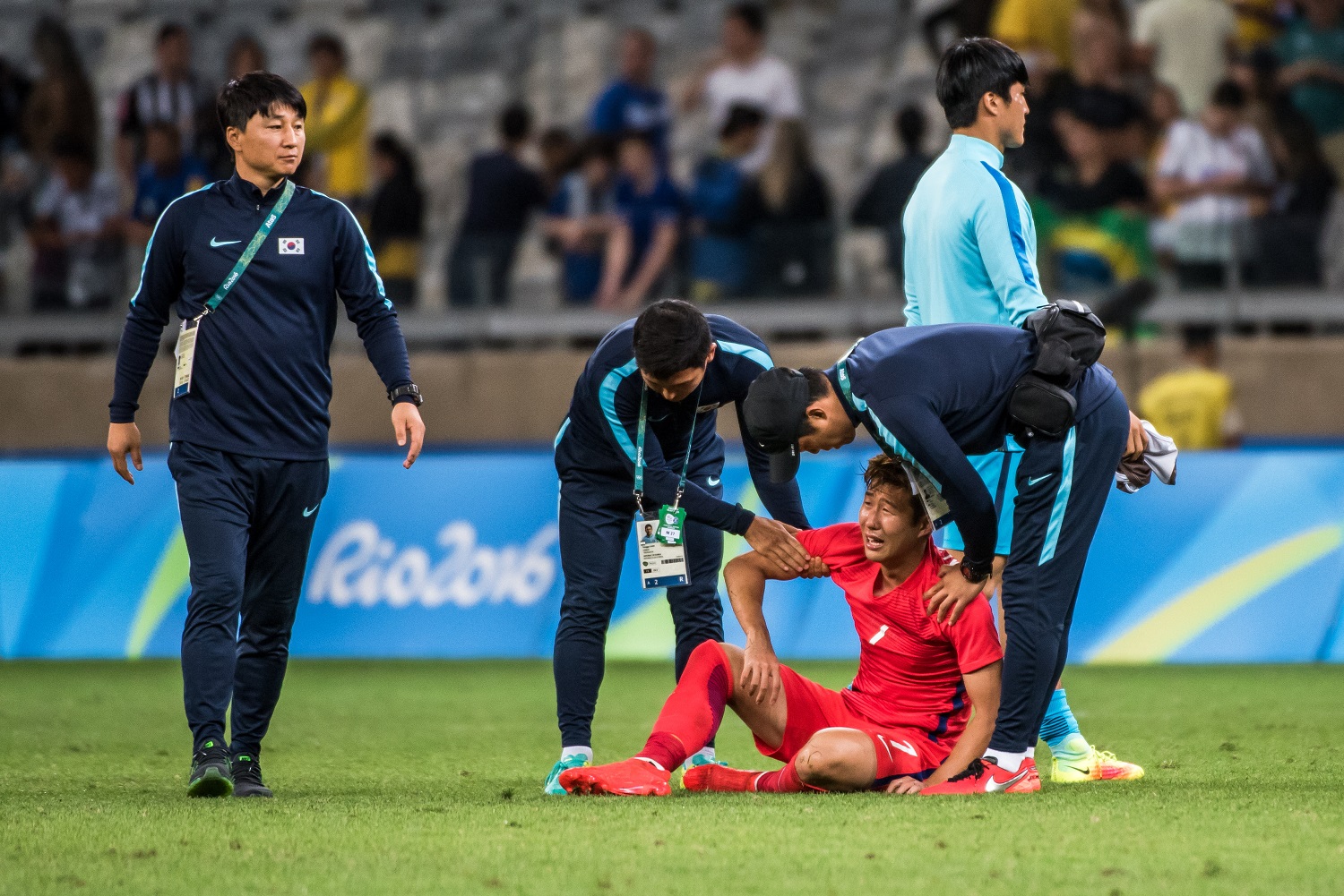 Heung-min Son 'cried all day long' after South Korea's Olympics exit