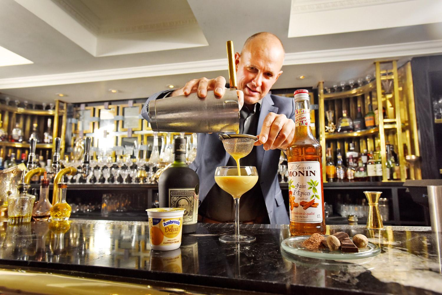A trifling tipple: Mews of Mayfair creates custard cocktail