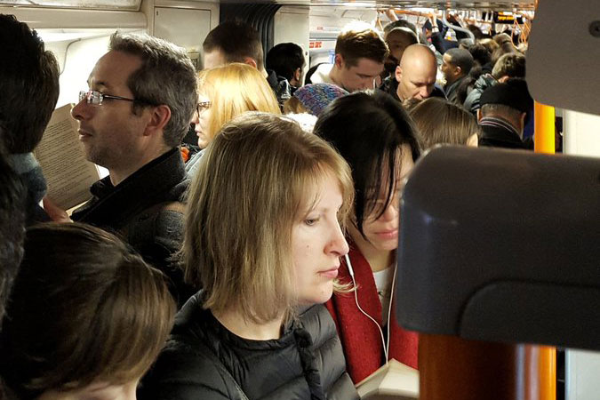 Overground commuters face 'absolute carnage' during morning rush hour