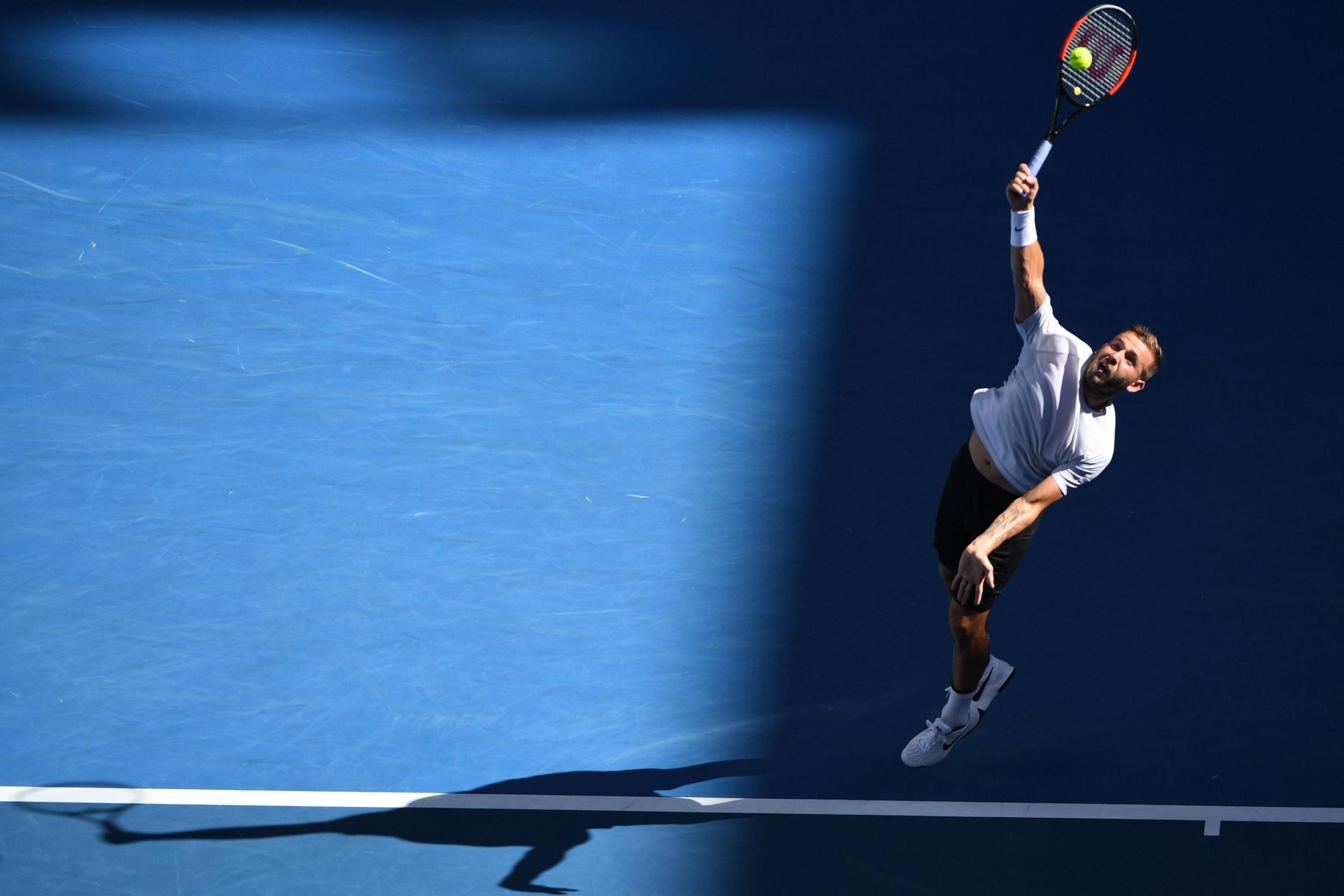 Evans targets fitness for marathon matches after Australian Open exit