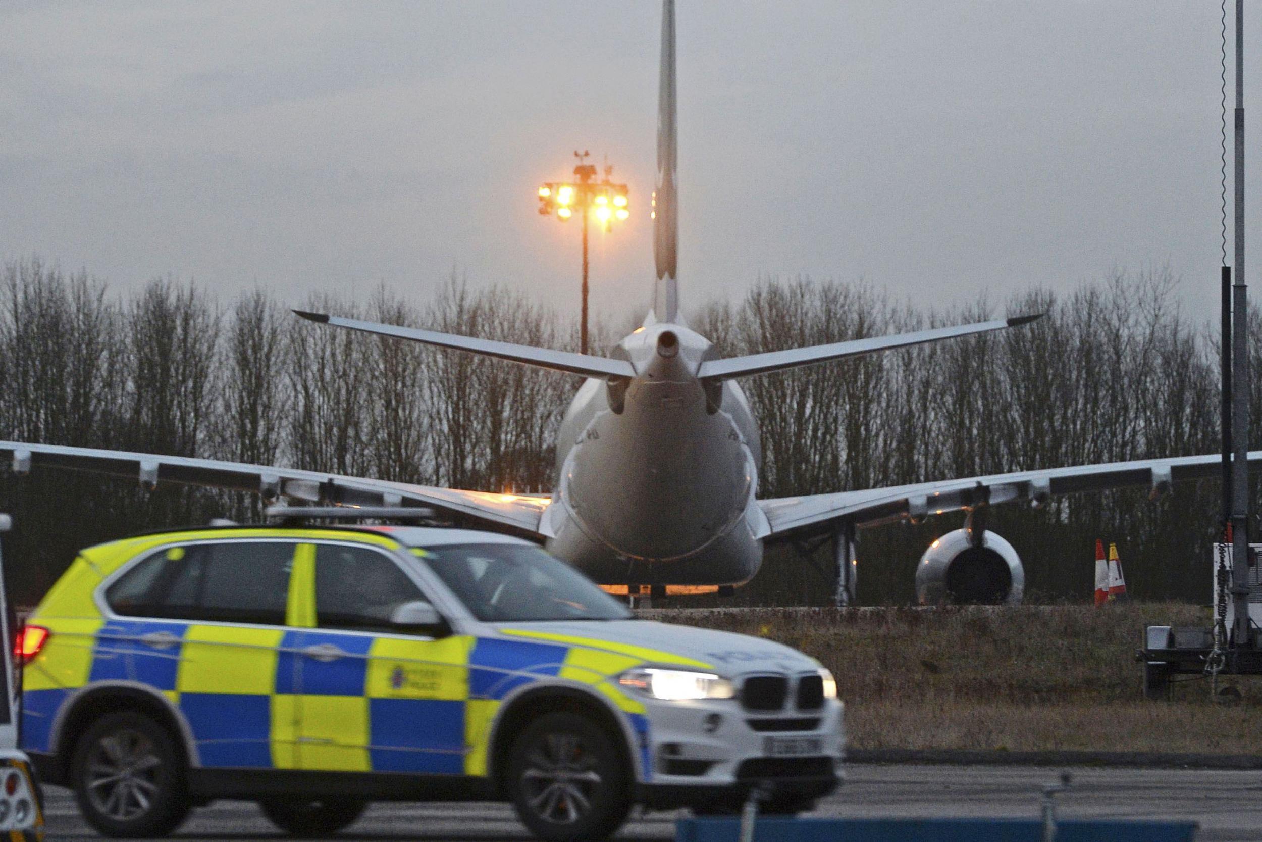 Man, 64, arrested after police stop terror suspect at Stansted Airport