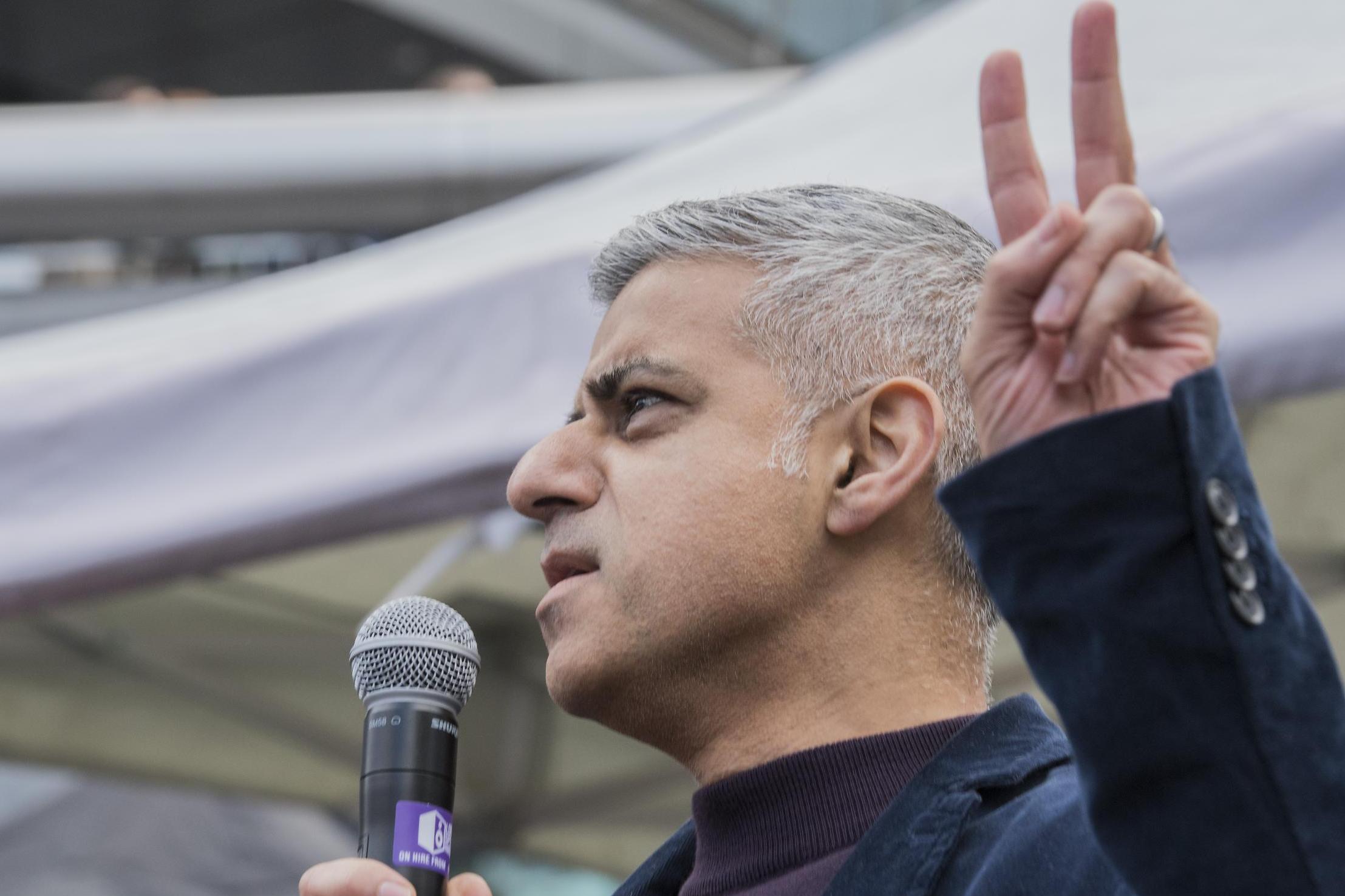 Sadiq Khan vows to fight inequality in London's workplaces