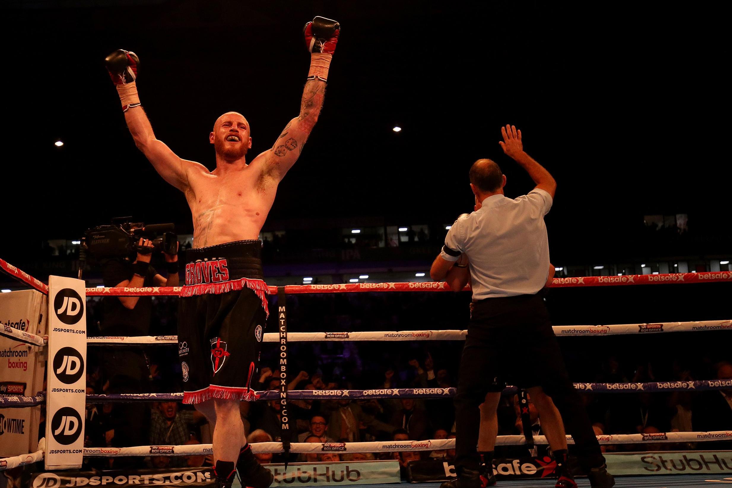 Groves finally realises world title dream with victory over Chudinov