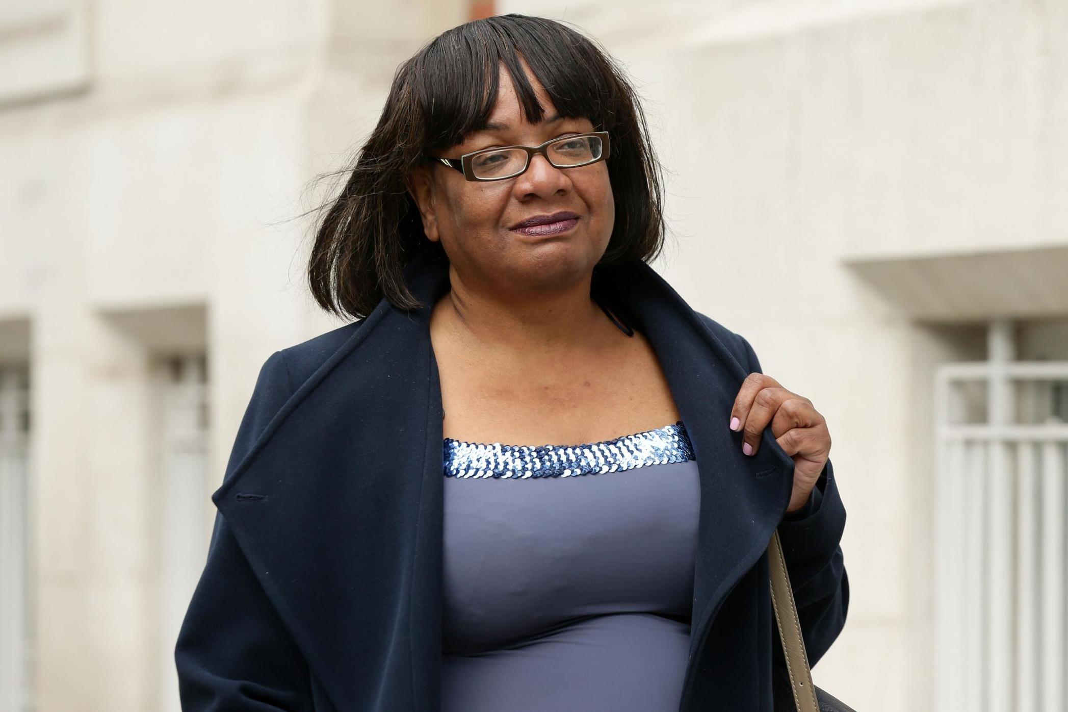 Dianne Abbott feeling 'much better' after struggle with diabetes