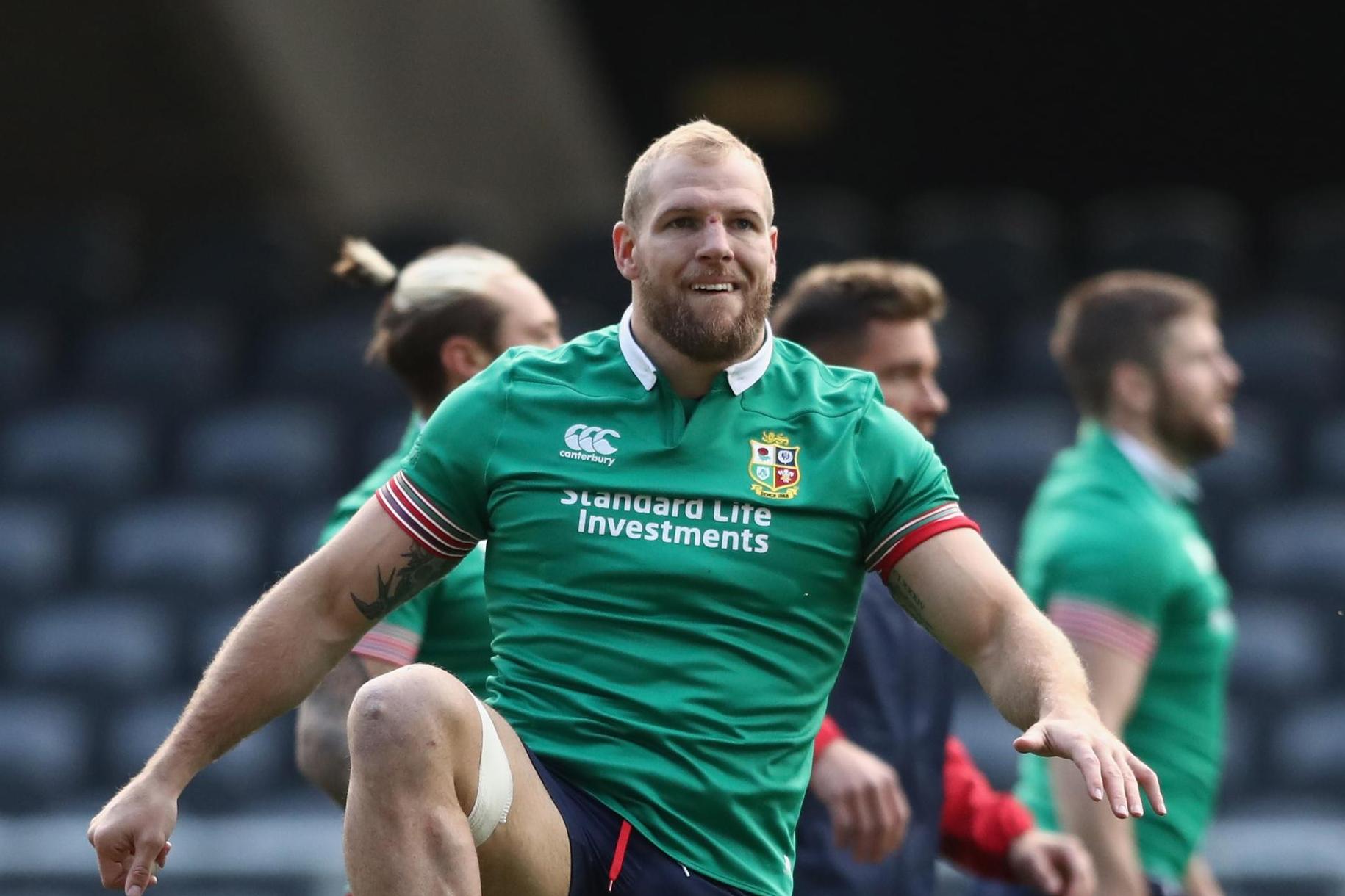 All aboard the fun bus as Haskell reveals Lions party piece