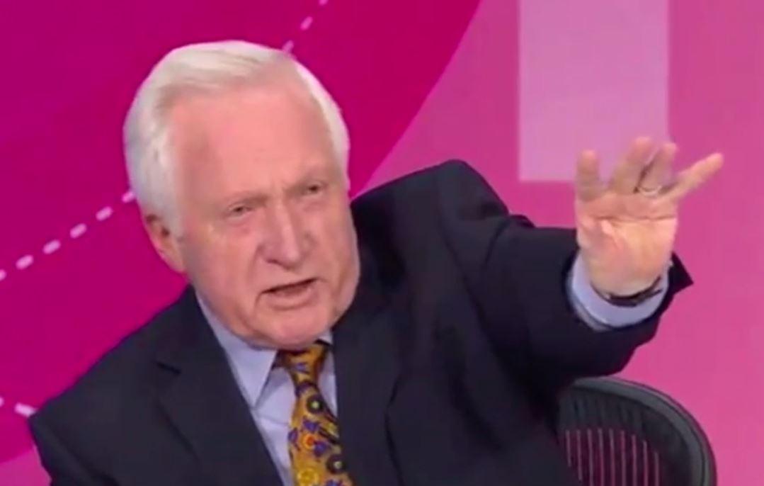 'Tory busting' rabble rouser kicked off Question Time by Dimbleby