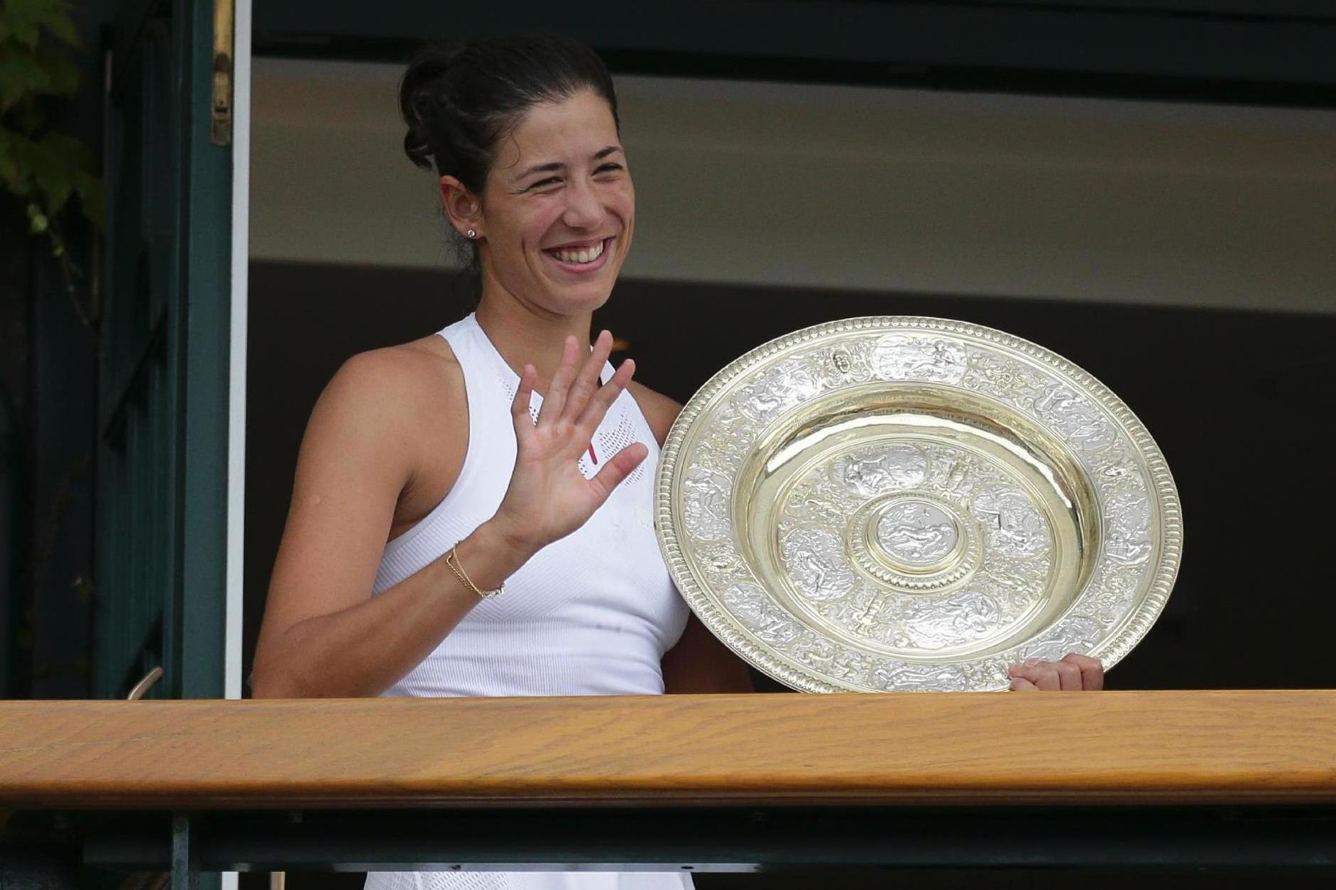 Muguruza delighted to beat 'role model' Williams in Wimbledon final
