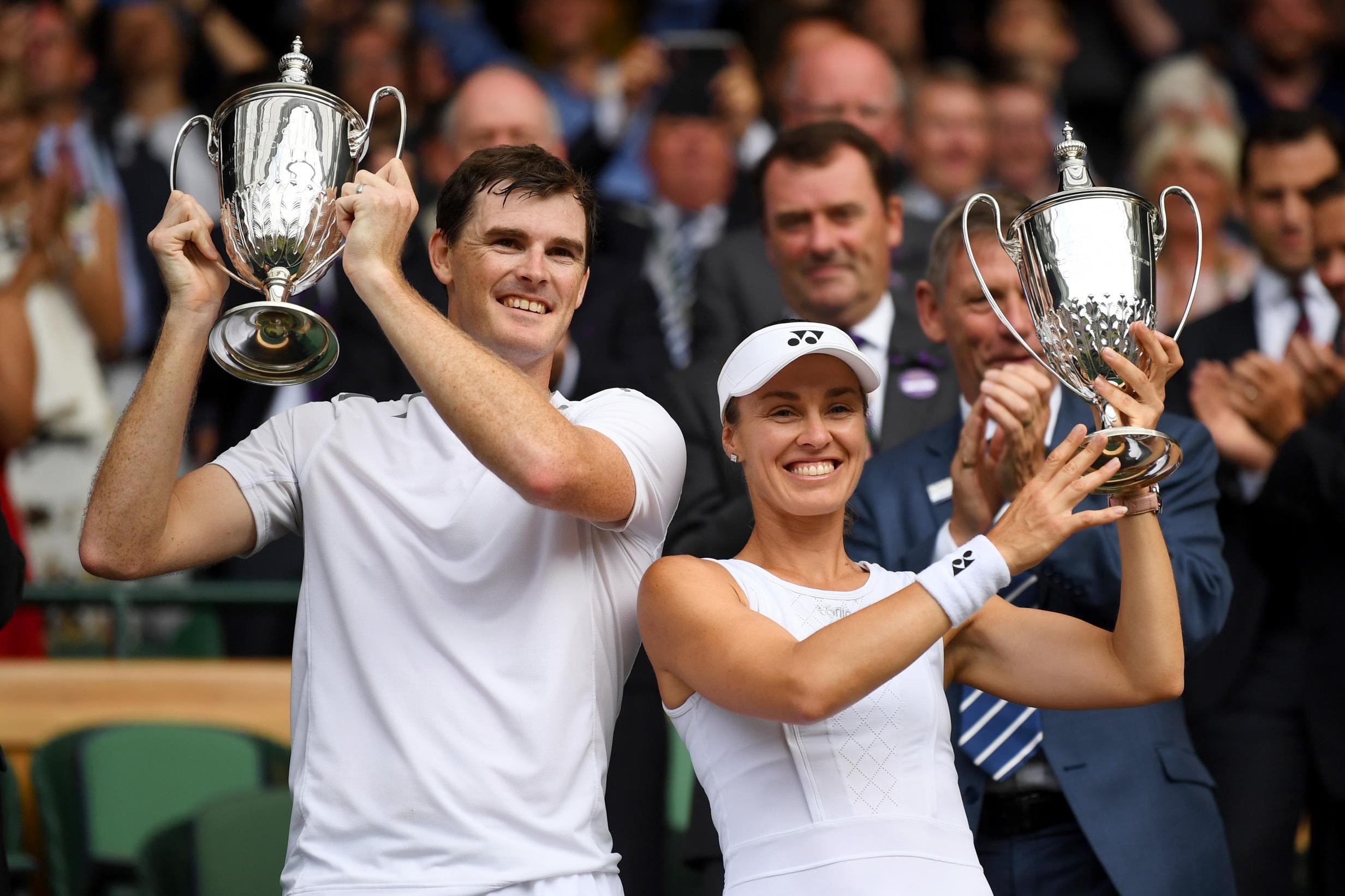Murray denies Watson to win Wimbledon mixed doubles title
