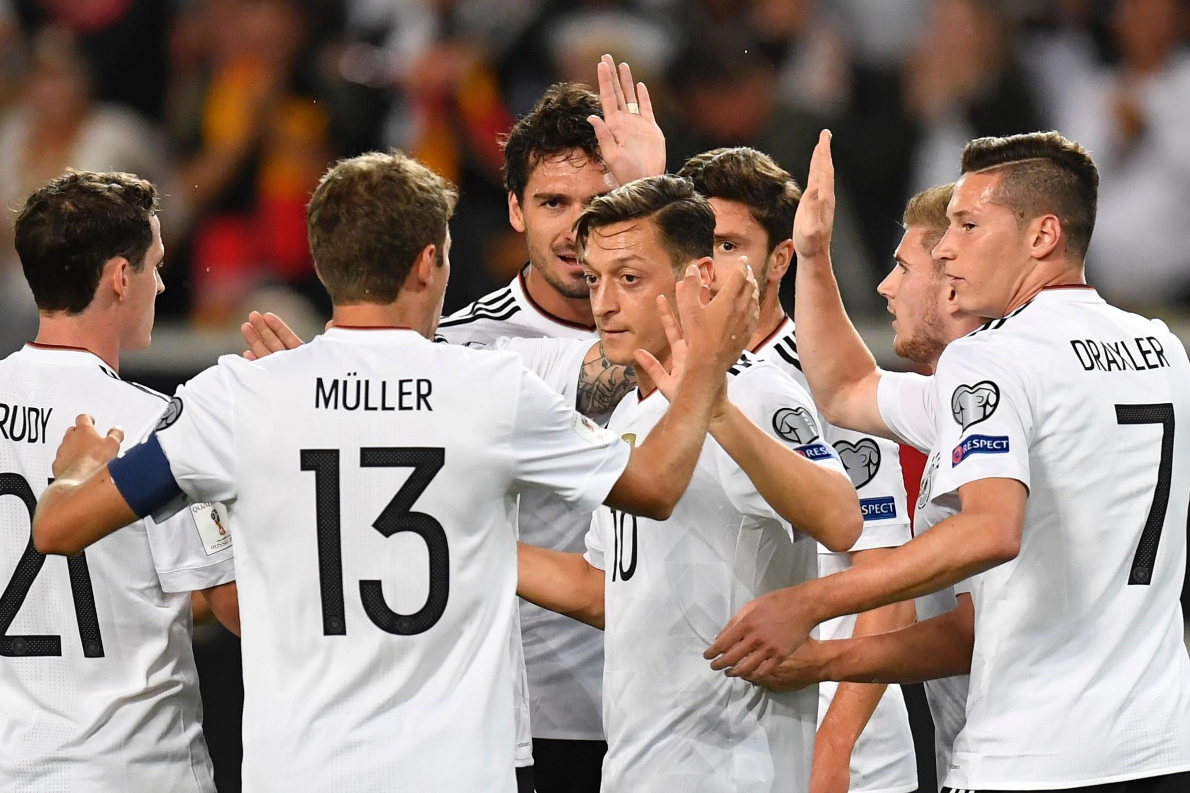 Arsenal's Ozil back on form as Germany crush Norway 6-0