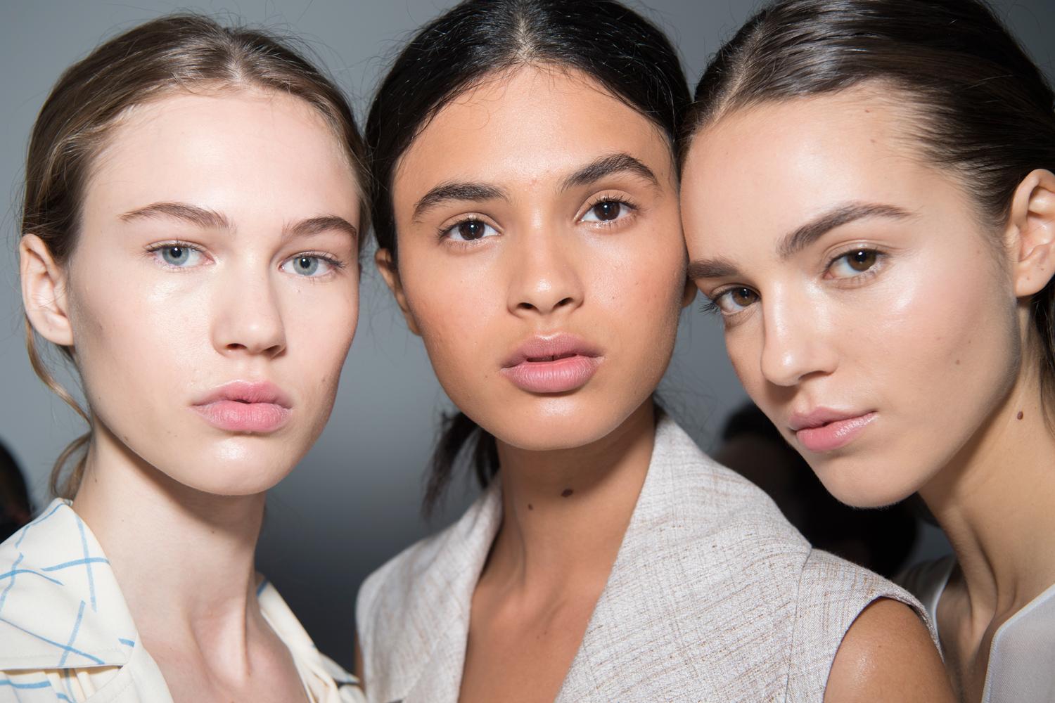 From Victoria Beckham to Rihanna, it was all about the skin at NYFW