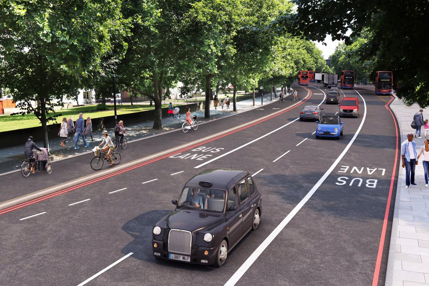 Plans unveiled for new cycle superhighway in south-east London