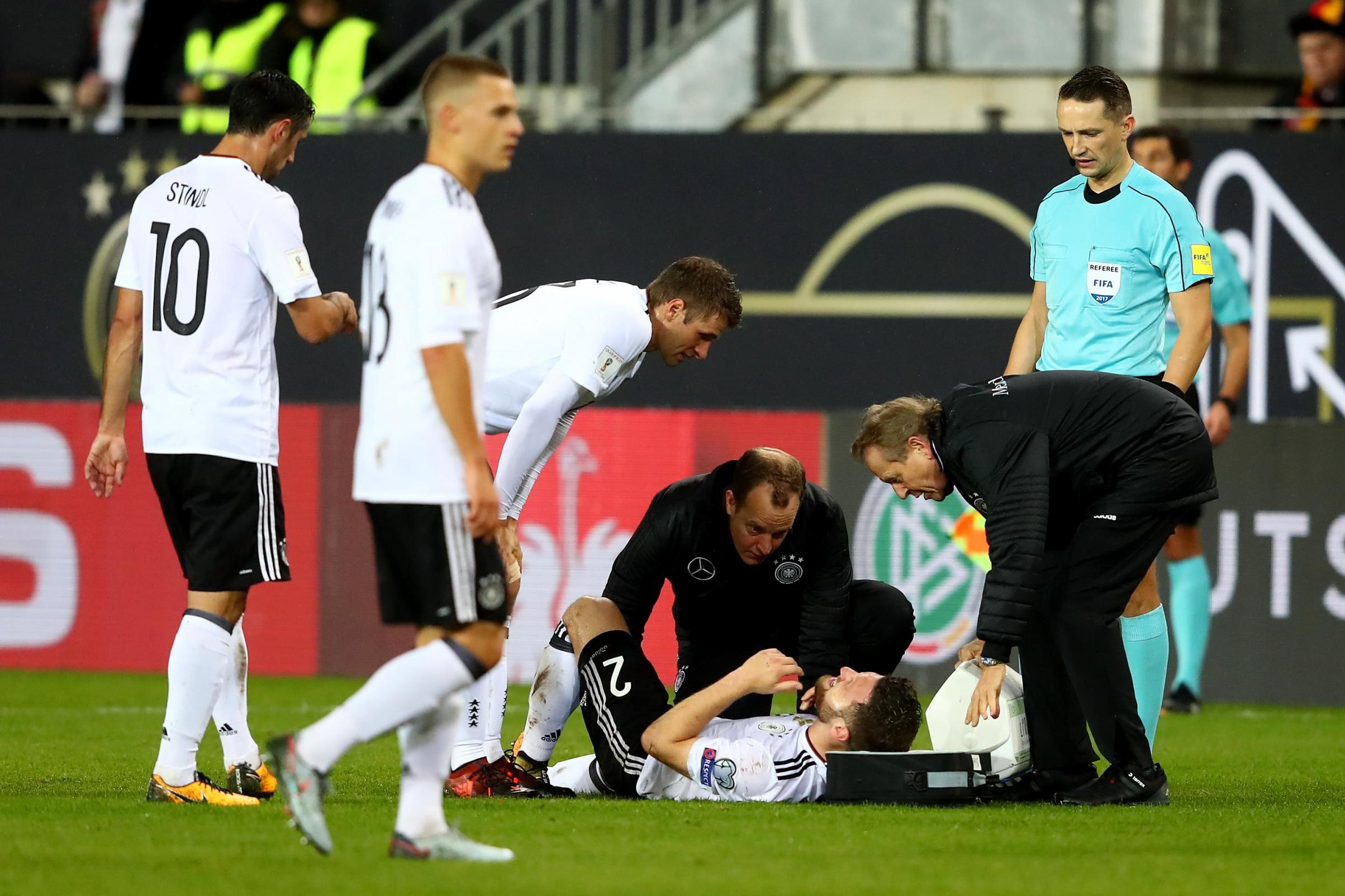 Arsenal blow as Mustafi injury could be long-term, admits Germany boss