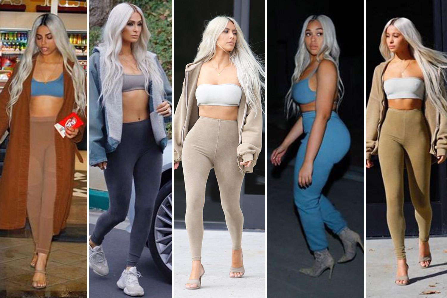 Kim Kardashian clones are taking over Instagram for Yeezy Season 6