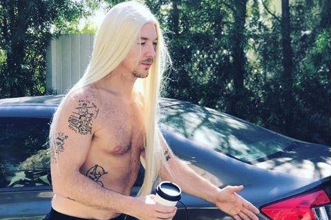 Diplo spoofs Kim Kardashian and Paris Hilton’s Yeezy campaign