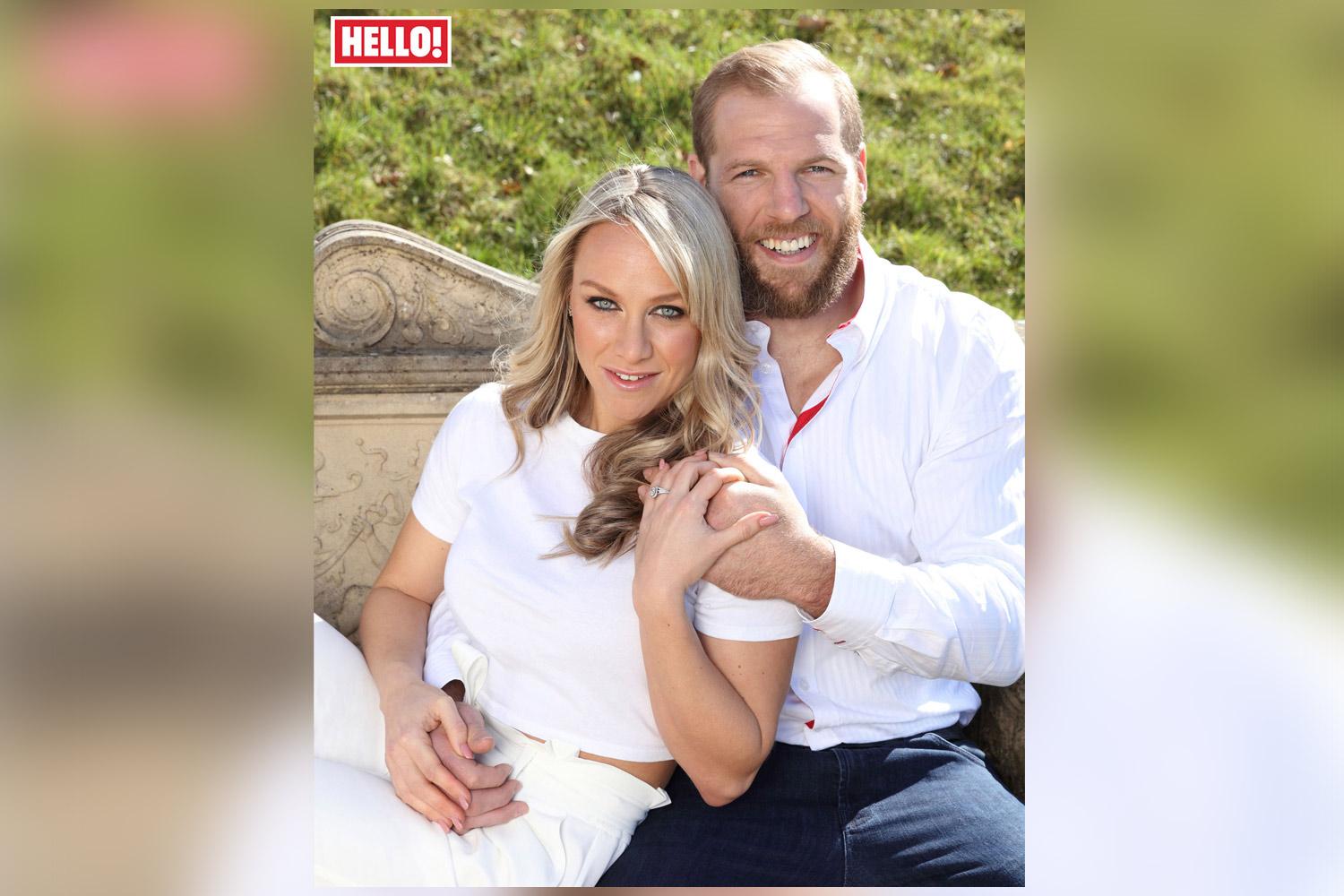 Chloe Madeley announces engagement to James Haskell