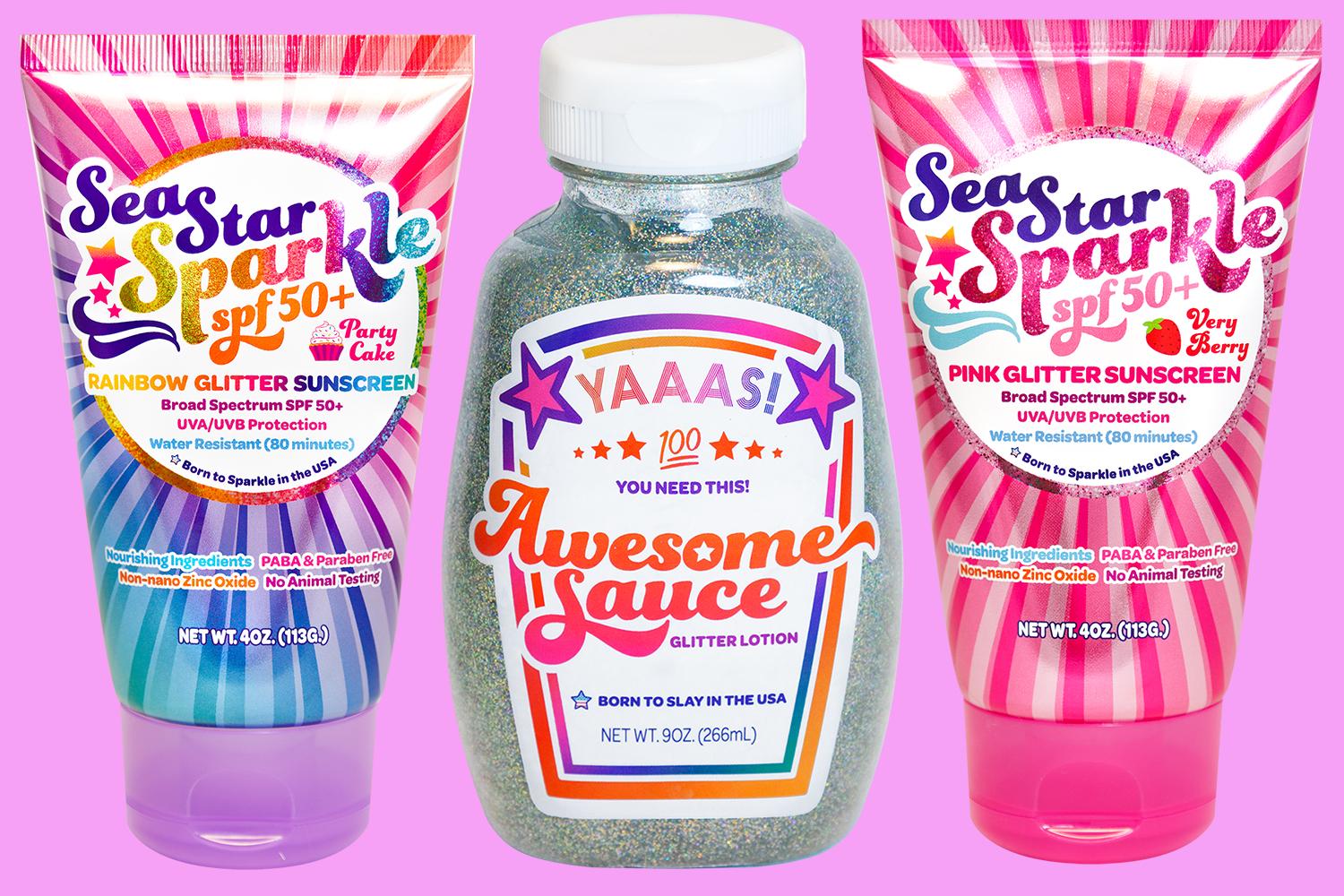 Glitter suncream is here to make you sparkle all summer 
