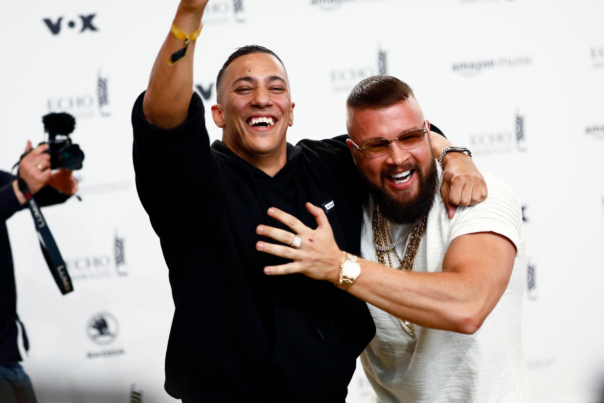 German rappers accused of anti-Semitism promise to visit Auschwitz