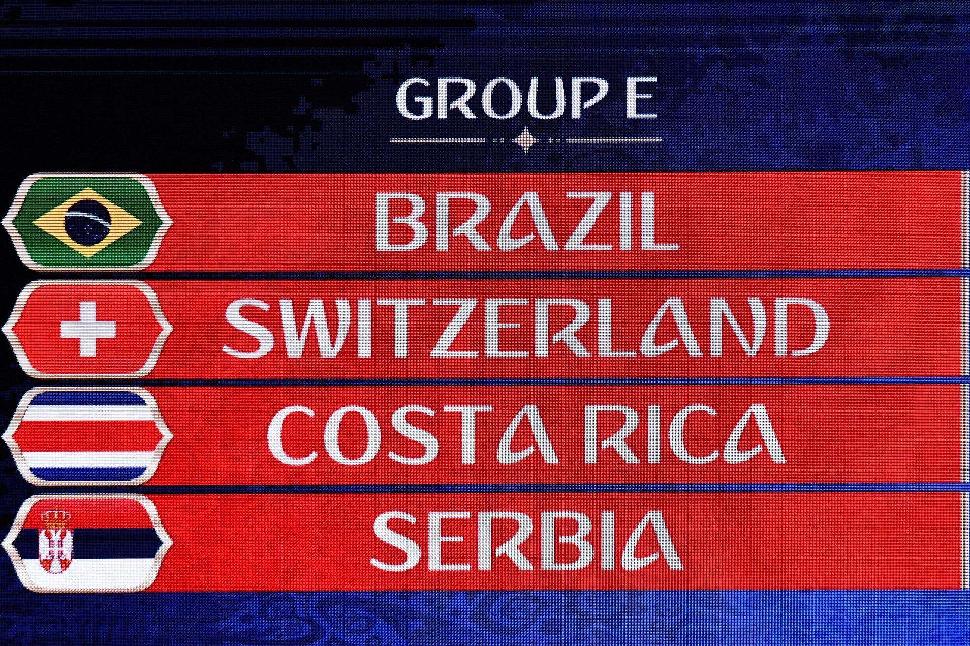 World Cup 2018 Group E: Final standings, table and results