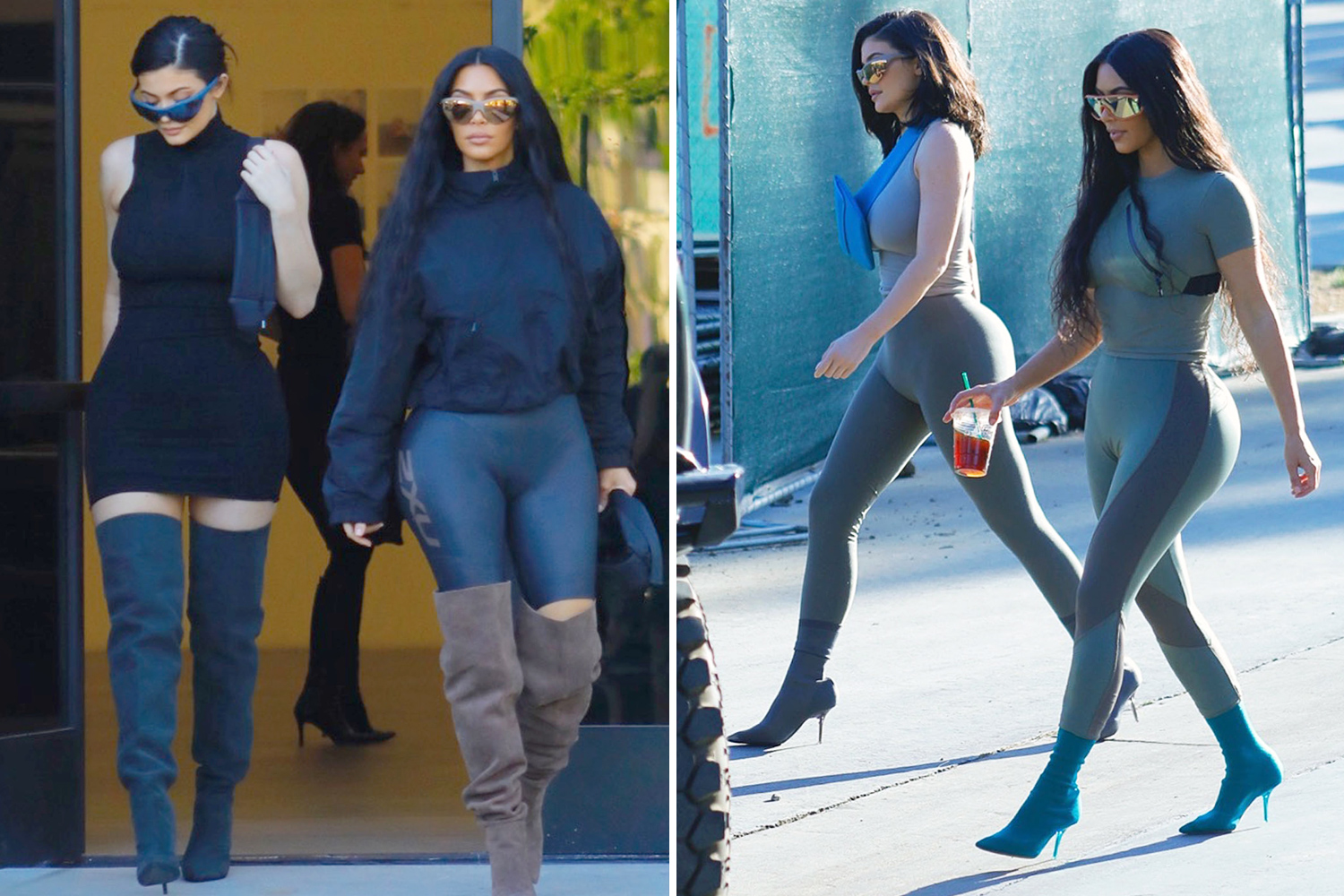 Kim Kardashian and Kylie Jenner are Kanye West's Yeezy Season 7 models