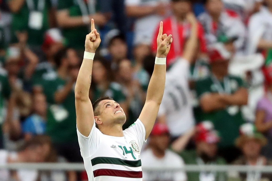 South Korea 1-2 Mexico: Hernandez, Vela put El Tri on verge of last 16