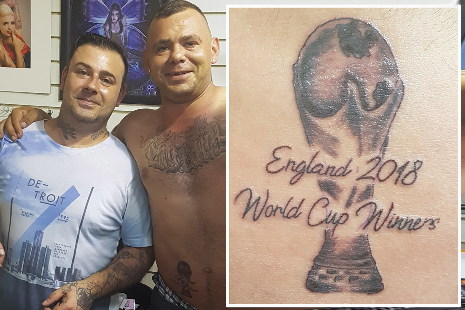 England superfan who got World Cup 2018 winners tattoo has ‘no regrets