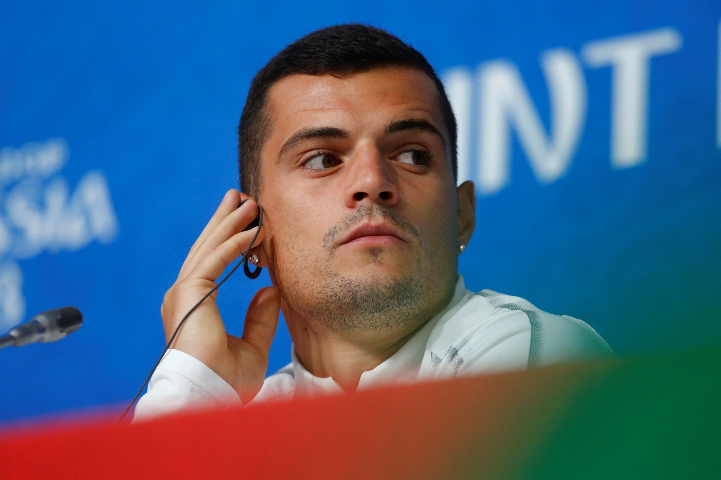 Xhaka in no mood to entertain Sweden wind-up tactics