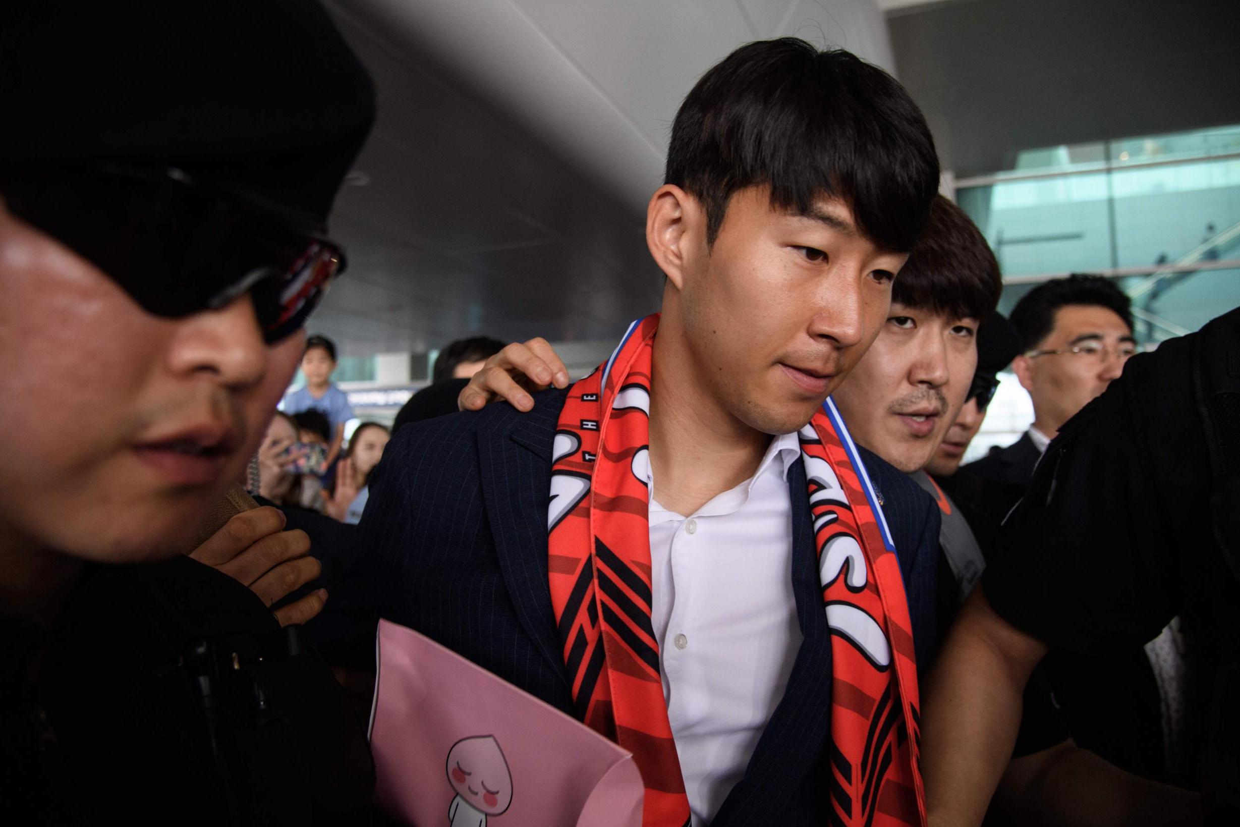 Crack on! South Korea will not punish fans for airport ‘egg assault'