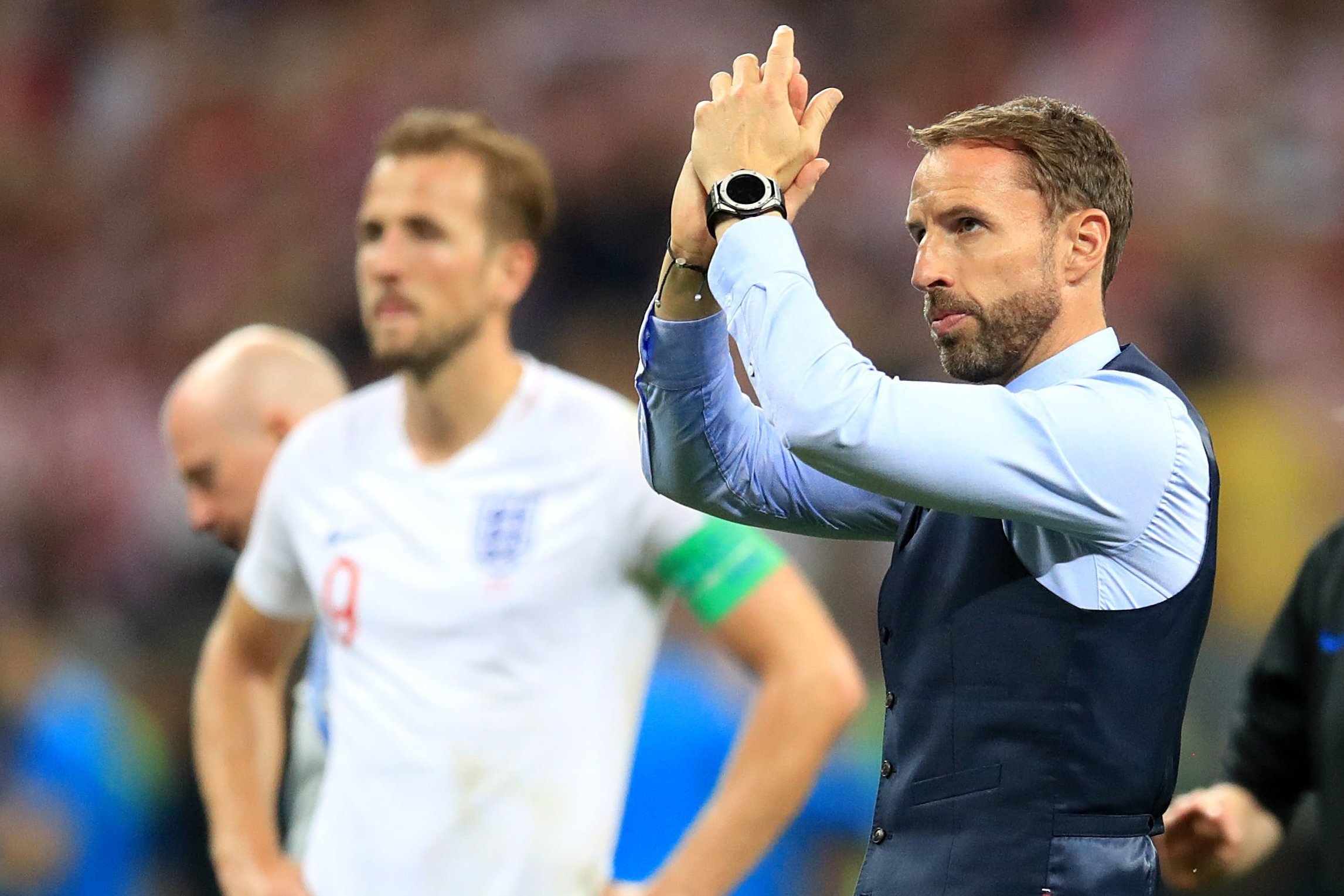 May pays tribute to England after team's World Cup heroics 
