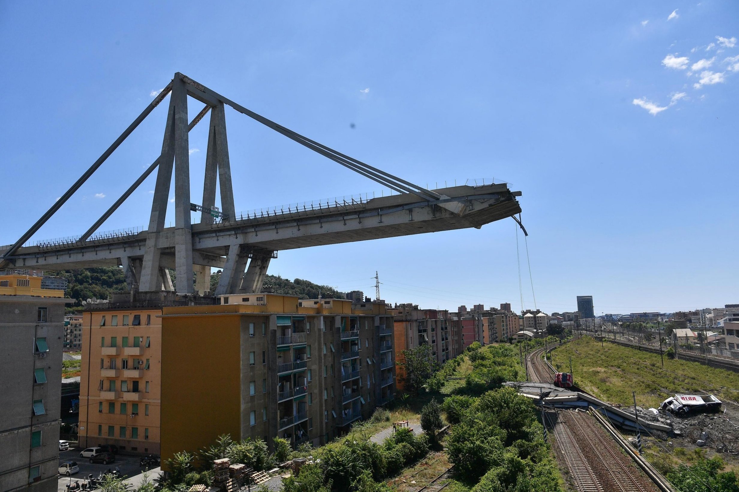 Genoa bridge operators face official probe after motorway collapse