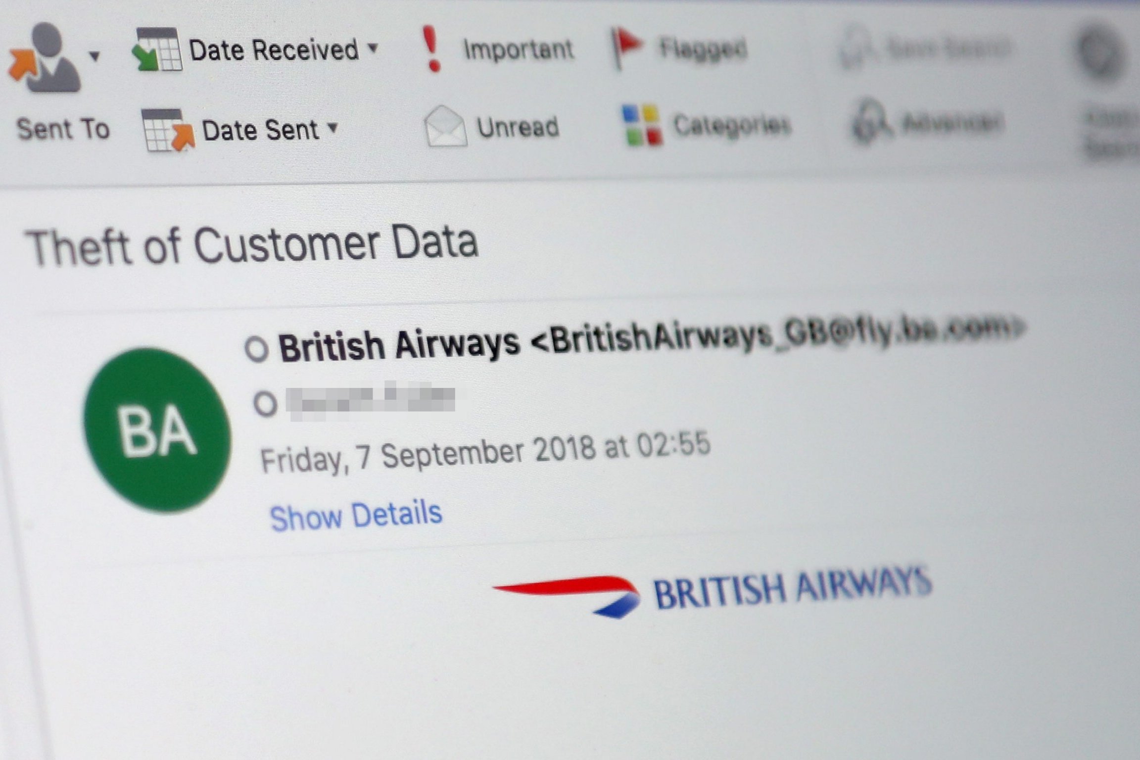 British Airways 'facing £500m fine' over massive data breach