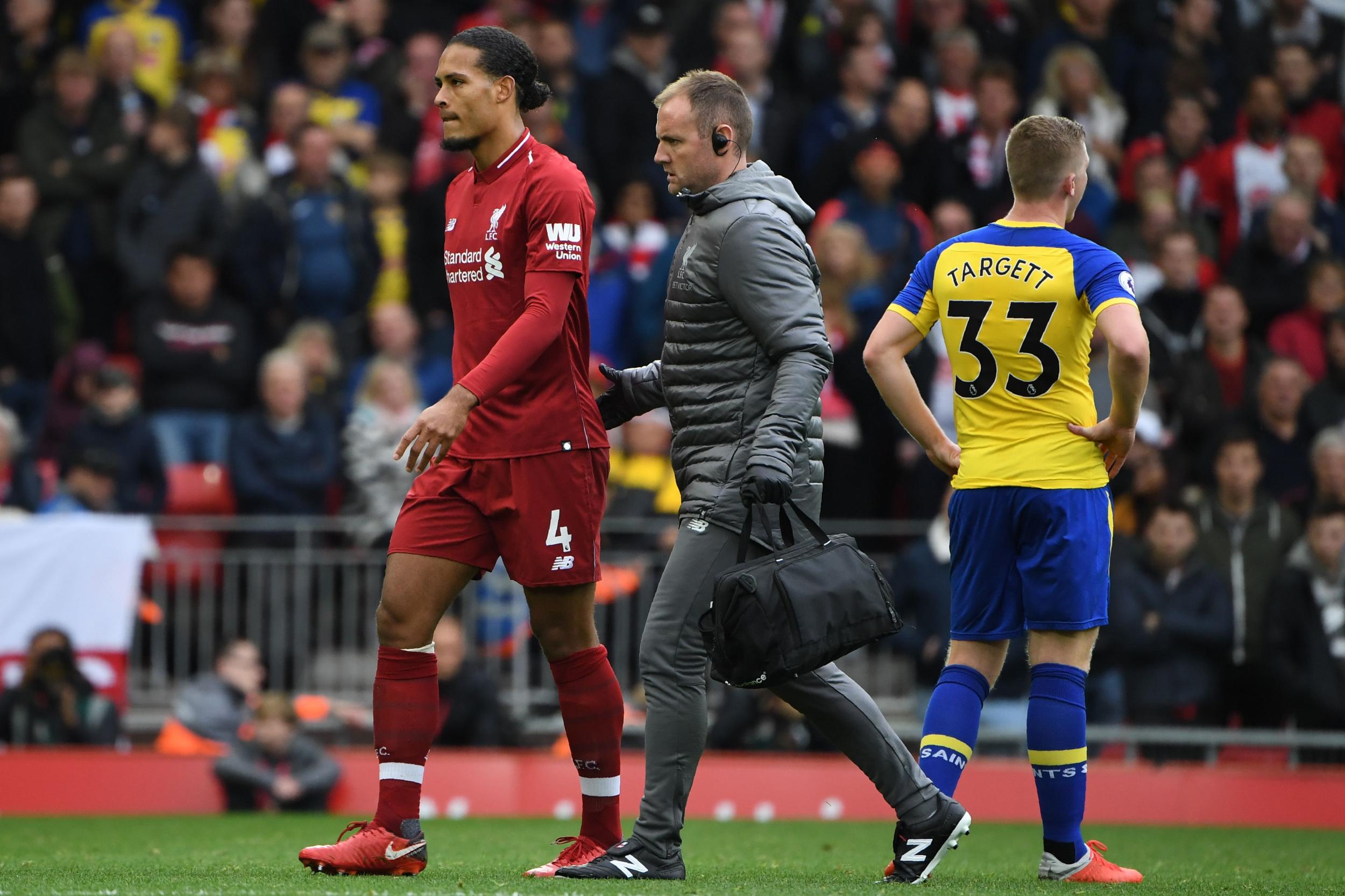 Jurgen Klopp offers injury update on Virgil van Dijk 