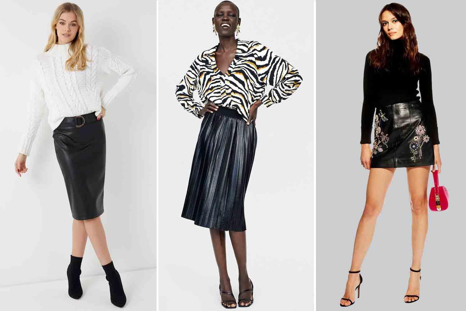 Best leather skirts