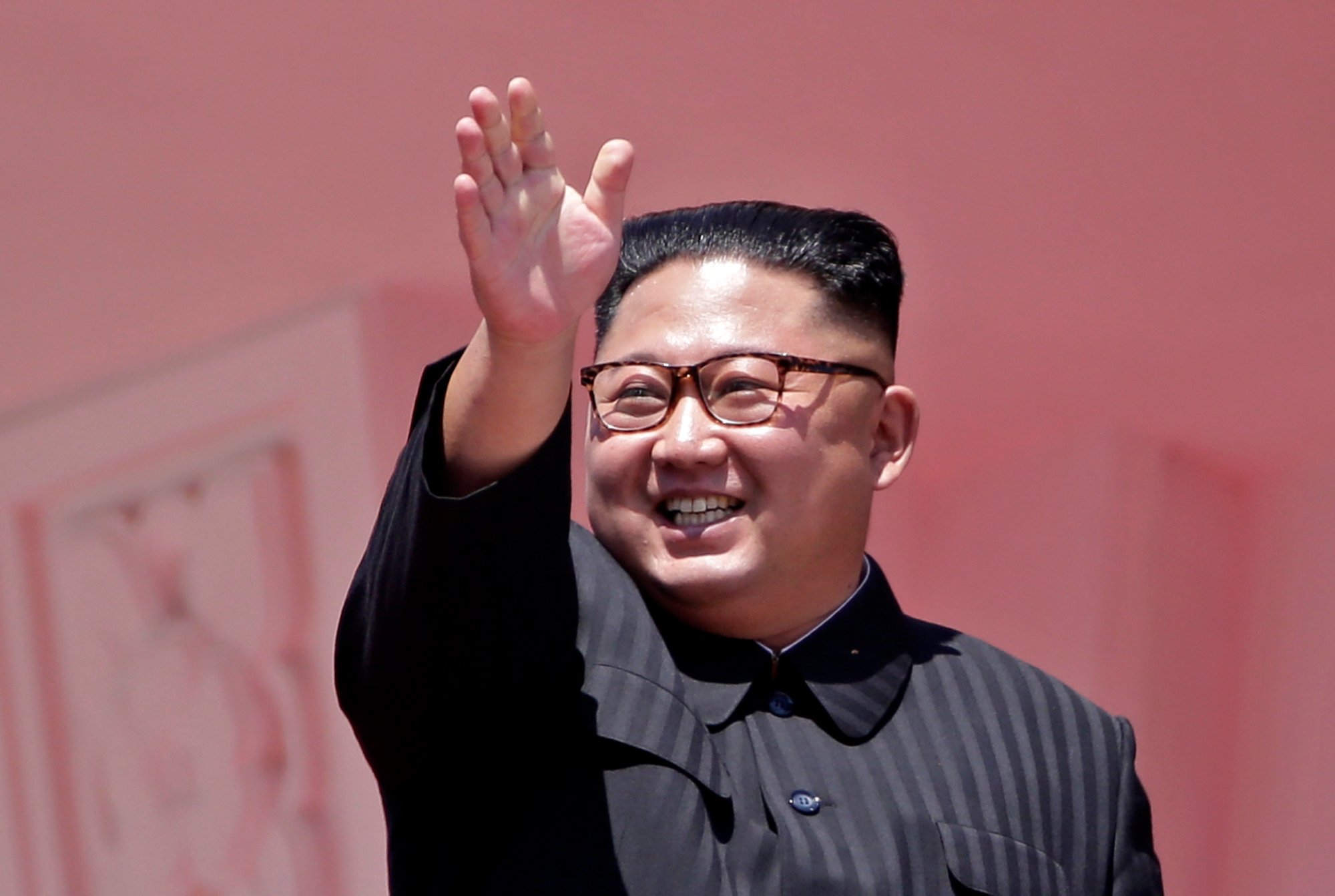 Kim Jong Un face masks 'flying off the shelves' in South Korea
