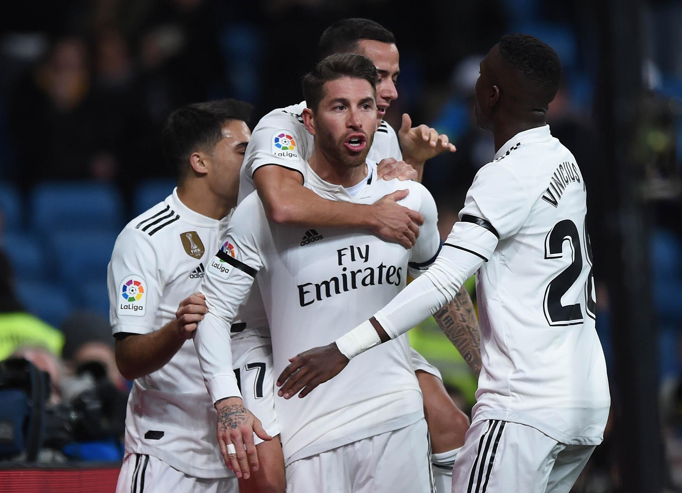 Real Madrid secure comfortable first leg lead against Leganes