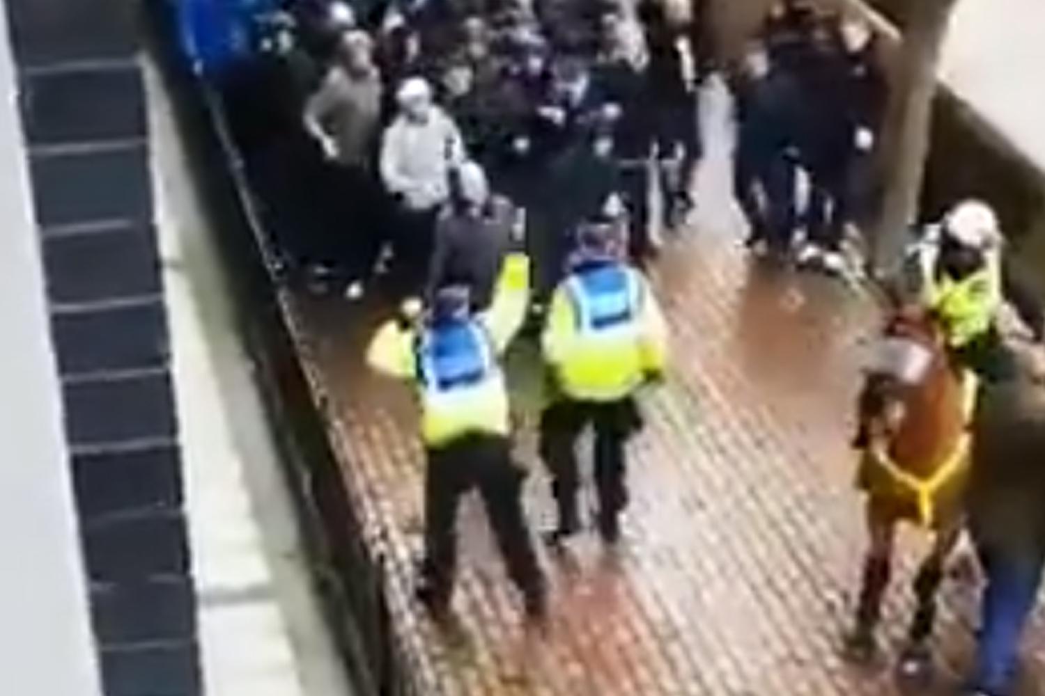 Football fan who had face slashed 'can't look in the mirror'